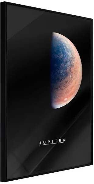 ARTGEIST Plakat med ramme - The Solar System: Jupiter Sort 30x45